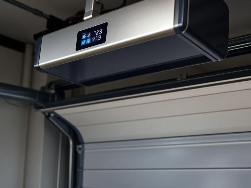 Smart garage door opener installation